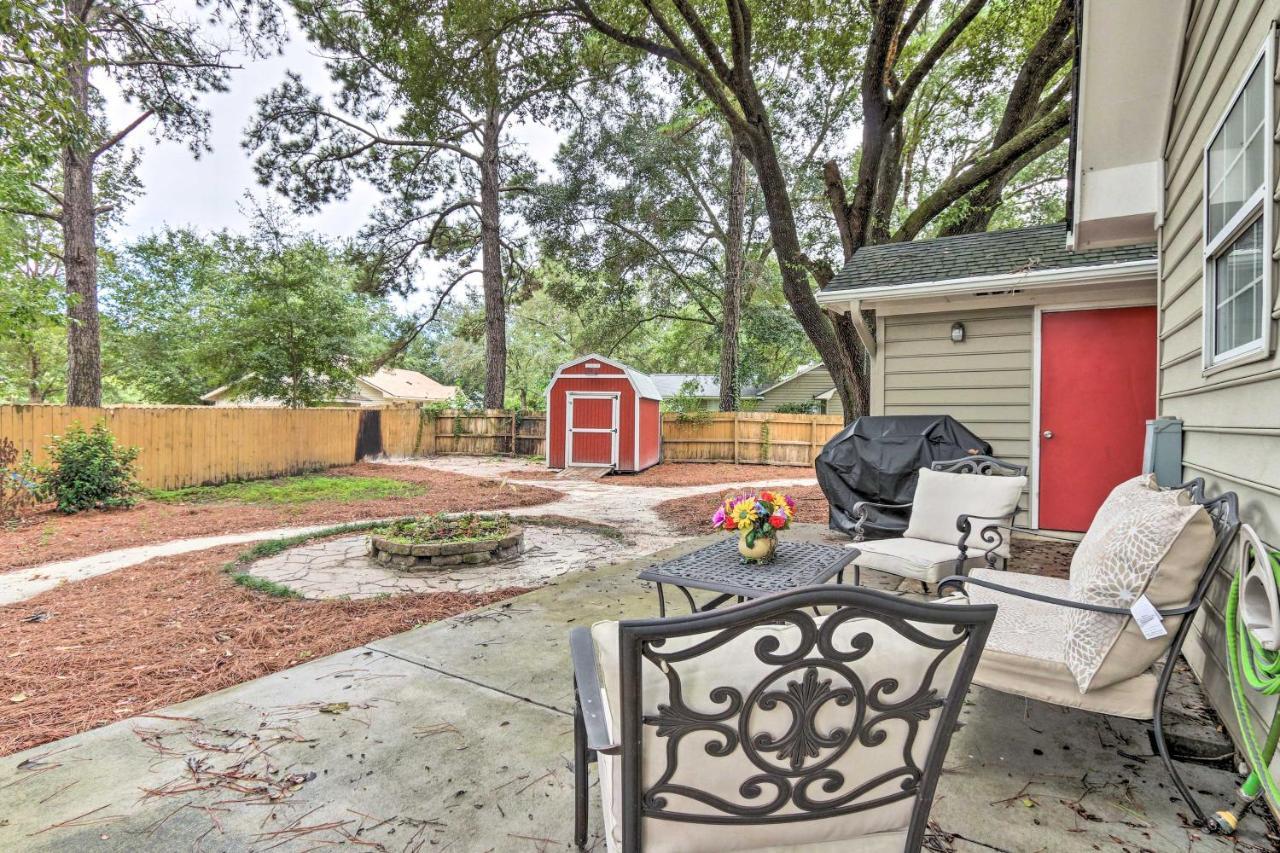 Peaceful Beaufort Home With Front Porch And Grill Esterno foto